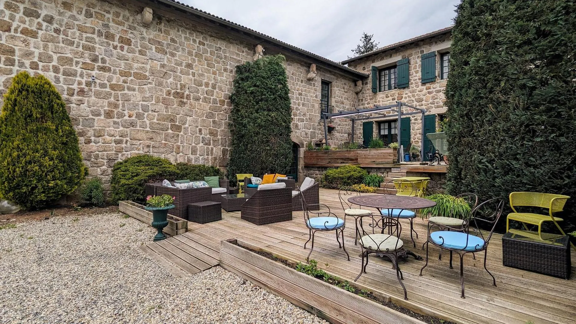 Ferme De Charme Avec Piscine Et Tennis Prives - Fr-1-582-496 Saint-Romain-Lachalm France